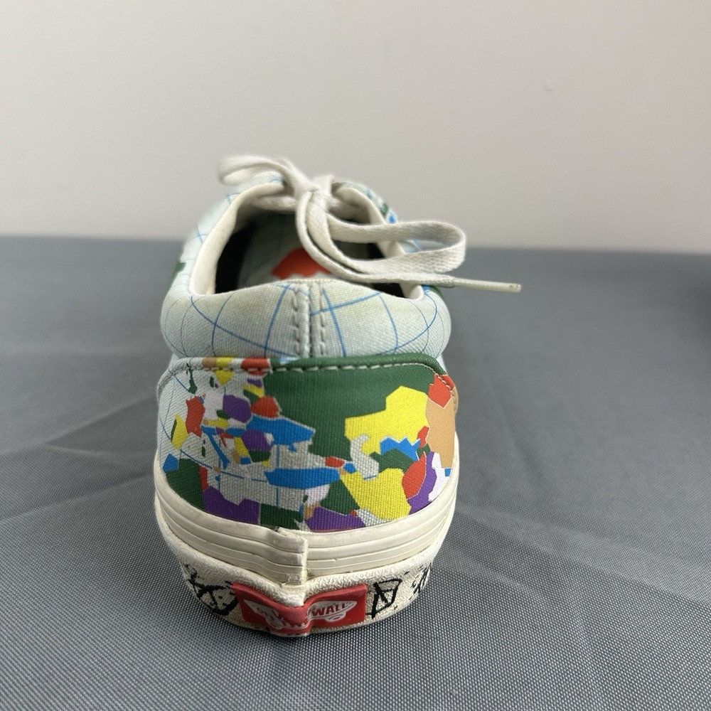 Vans Save Our Planet Shoes Mens Sz 8.5 Women's Sz 10 Limited Edition World Map - Picture 5 of 11